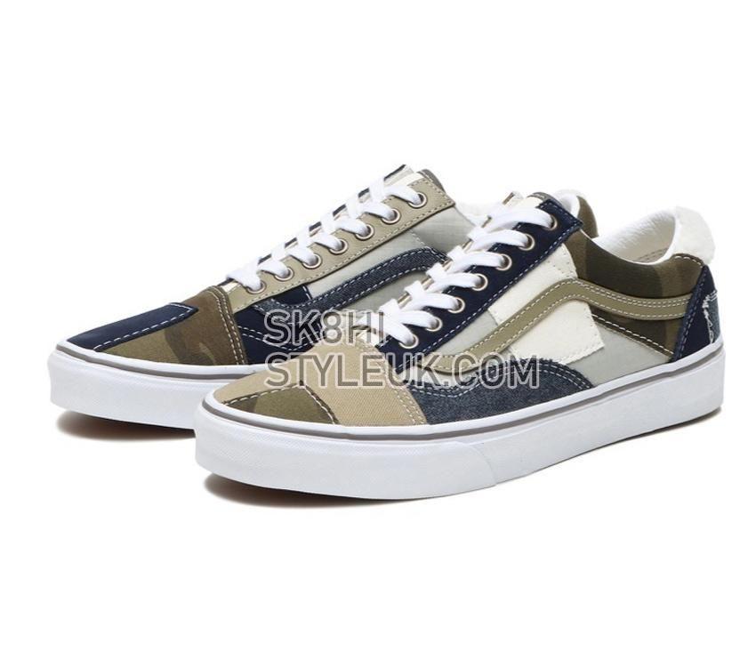 Vans Old Skool Patchwork Mens Womens - Camo VN0000SKCMA Shoes