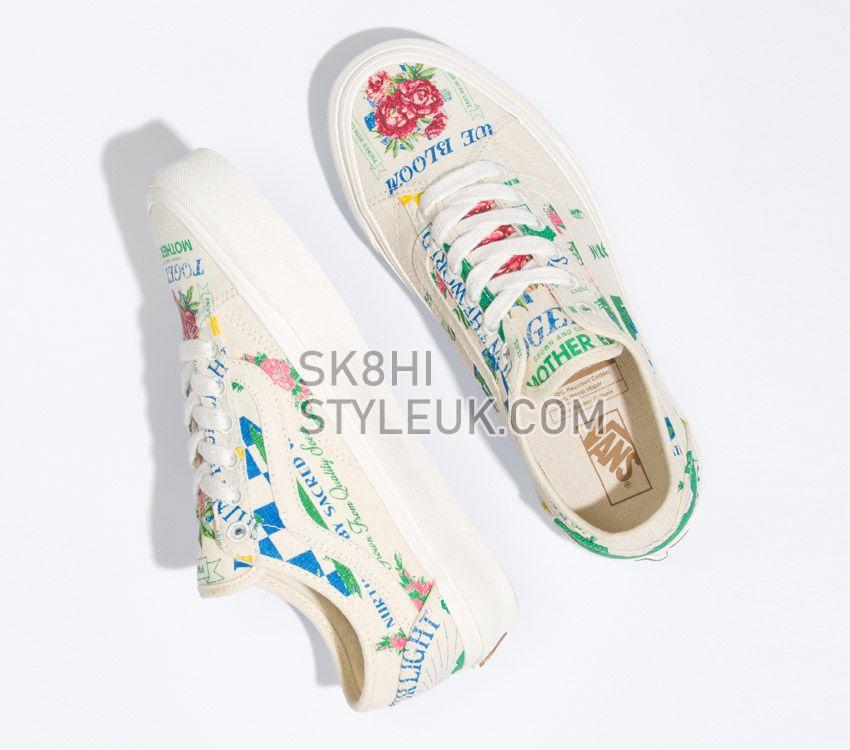 Vans Old Skool Tapered Eco Theory Mens Womens - Eco Positivity/Multi VN0A54F4AS1 Shoes