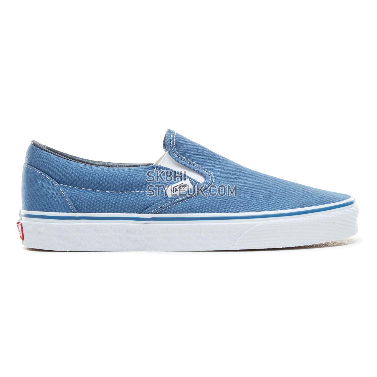 Vans Classic Slip-On Classic Mens Womens - Navy VEYENVY Shoes