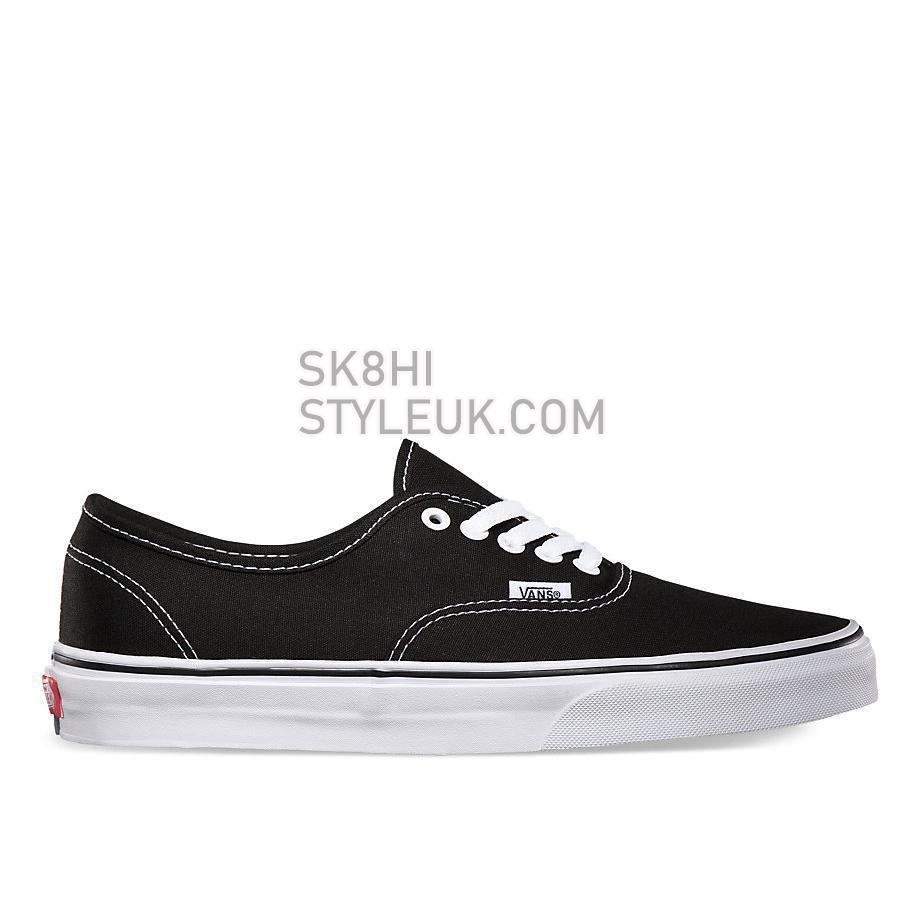 Vans Authentic Black/White Mens Womens - Black VN-0EE3BLK Shoes