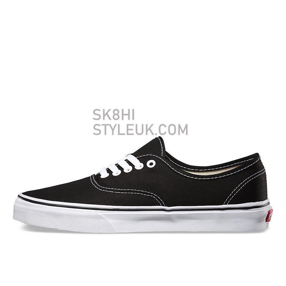 Vans Authentic Black/White Mens Womens - Black VN-0EE3BLK Shoes