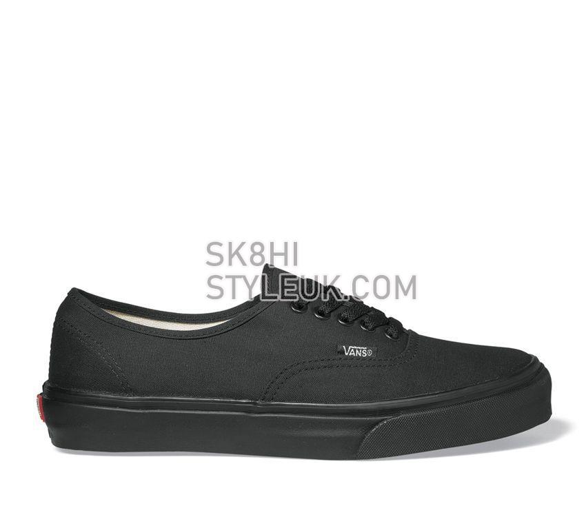 Vans Authentic Mens Womens - Black/Black VN-0EE3BKA Shoes