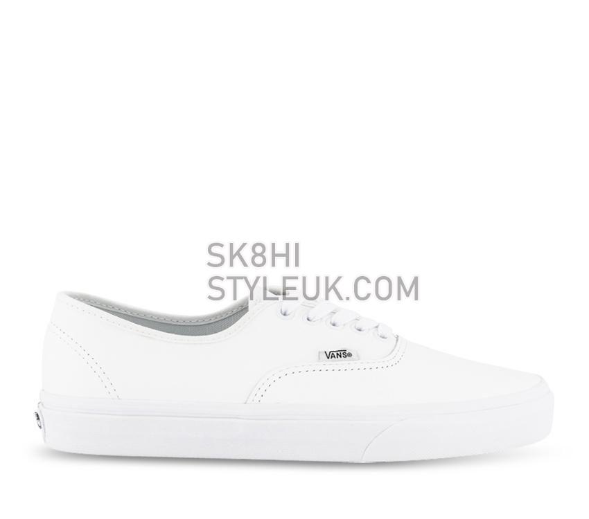 Vans AUTHENTIC (PREMIUM LEATHER) Mens Womens - True White VN0A5KRDW00 Shoes