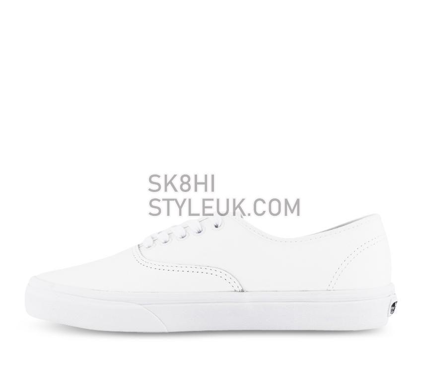 Vans AUTHENTIC (PREMIUM LEATHER) Mens Womens - True White VN0A5KRDW00 Shoes