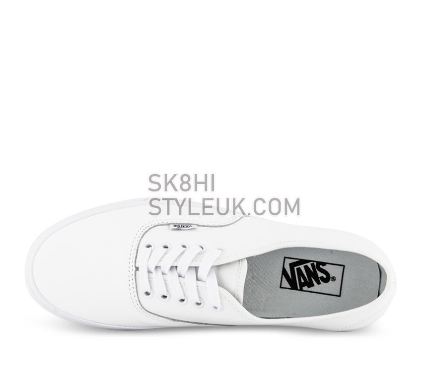 Vans AUTHENTIC (PREMIUM LEATHER) Mens Womens - True White VN0A5KRDW00 Shoes