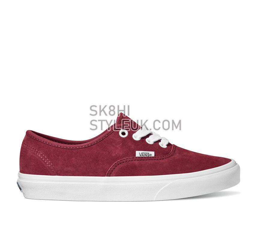 Vans Authentic Pig Suede Mens Womens - Pig Suede Tawny Port VN0A5JMPTWP Shoes