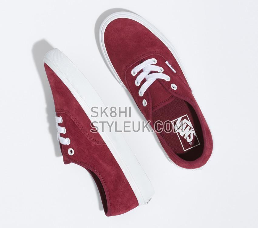 Vans Authentic Pig Suede Mens Womens - Pig Suede Tawny Port VN0A5JMPTWP Shoes