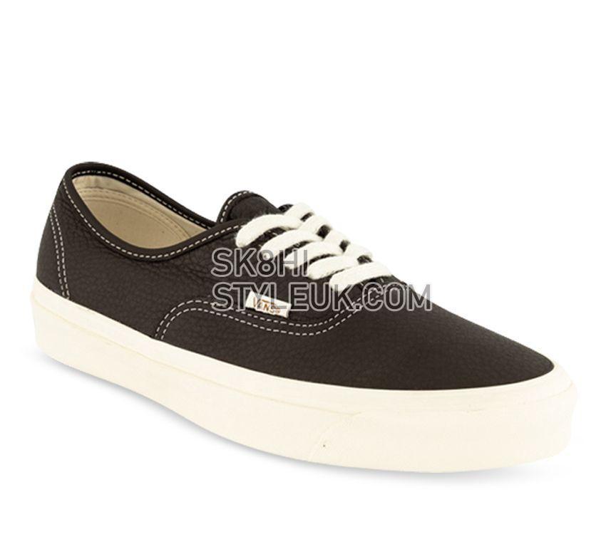 Vans Anaheim Factory Authentic 44 Dx Eco Theory Mens Womens - Eco Theory Leather Chocolate VN0A5KX4CHC Shoes