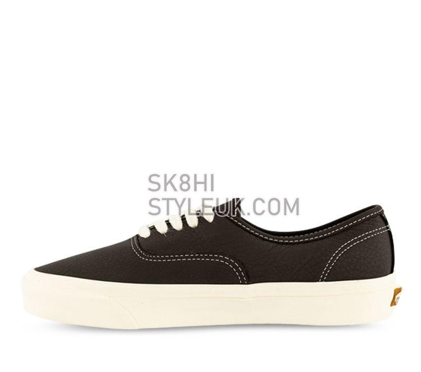 Vans Anaheim Factory Authentic 44 Dx Eco Theory Mens Womens - Eco Theory Leather Chocolate VN0A5KX4CHC Shoes