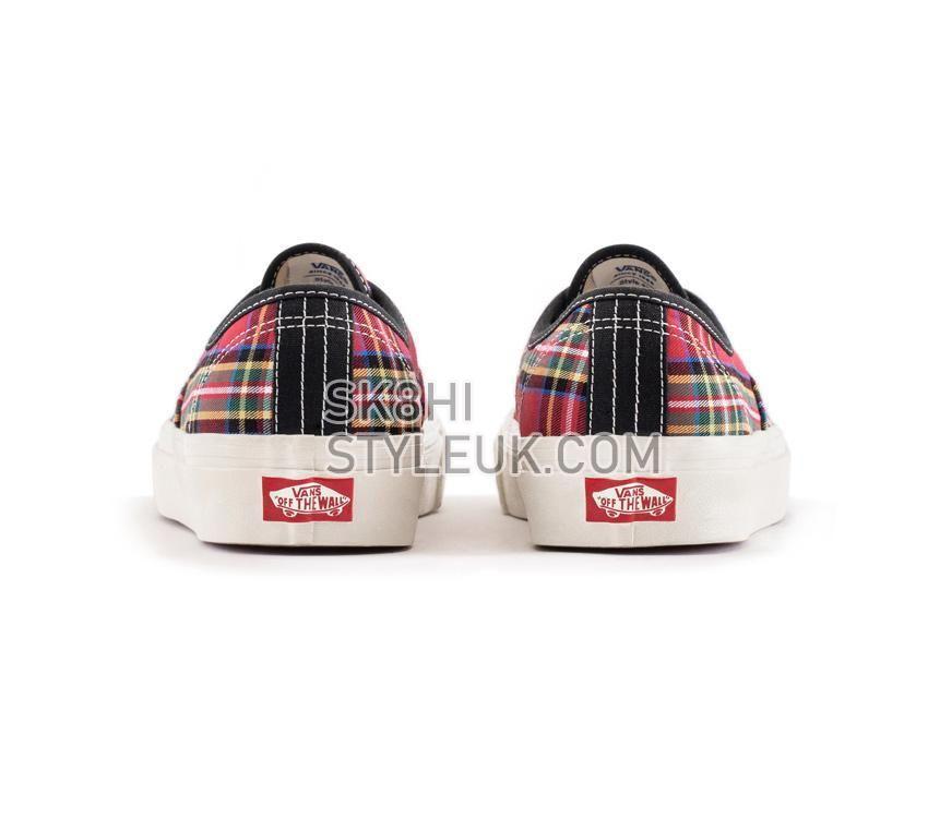 Vans Anaheim Factory Authentic 44 Dx Mens Womens - Anaheim Factory OG Plaid Red/Green VN0A5KX4RGR Shoes