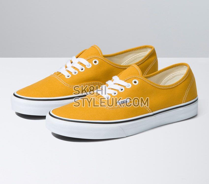 Vans Authentic Mens Womens - Color Theory Golden Yellow VN0A5JMPF3X Shoes