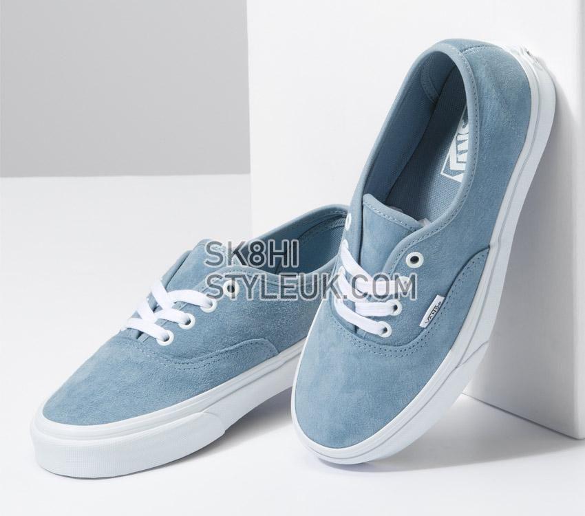 Vans Authentic Pig Suede Mens Womens - Pig Suede Ashley Blue VN0A5KRDBD2 Shoes