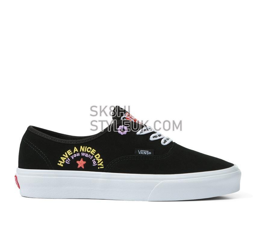 Vans Authentic Radically Happy Mens Womens - Radically Happy Black VN0A5JMPBLK Shoes