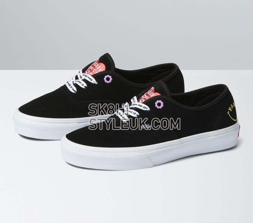 Vans Authentic Radically Happy Mens Womens - Radically Happy Black VN0A5JMPBLK Shoes