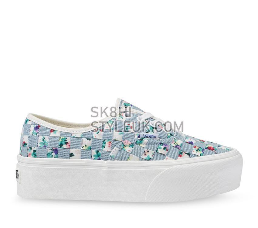 Vans Authentic Woven Stackform Mens Womens - Floral/Multi VN0A5KXXAZA Shoes