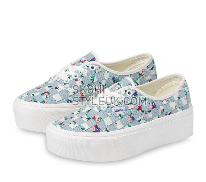 Vans Authentic Woven Stackform Mens Womens - Floral/Multi VN0A5KXXAZA Shoes