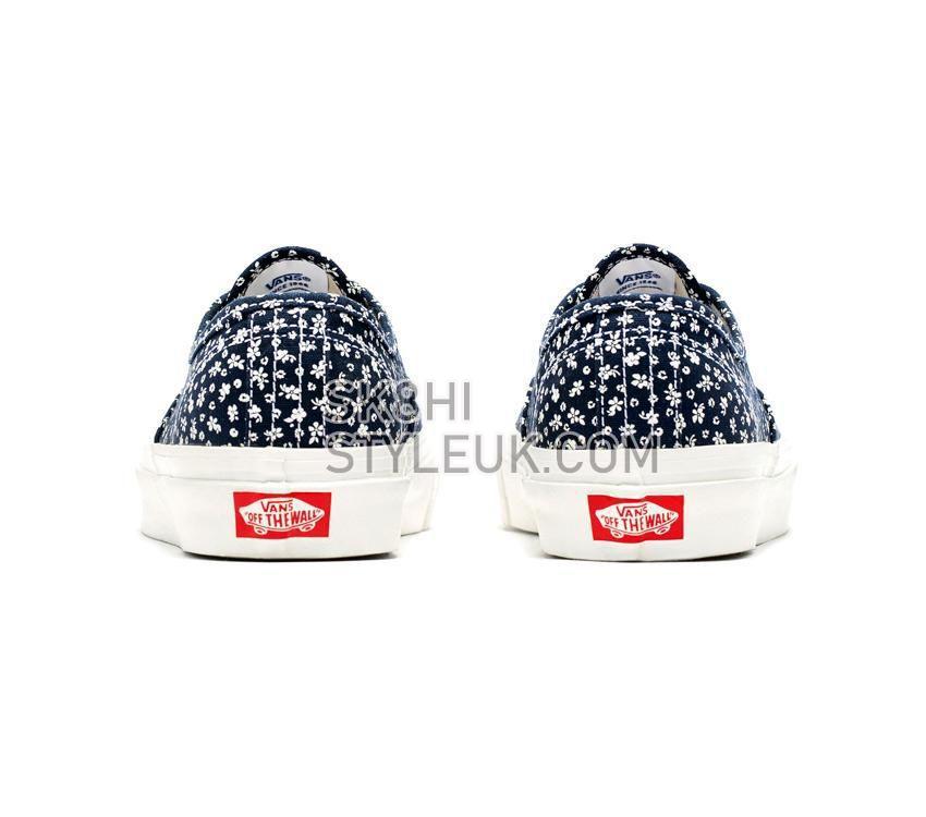 Vans Anaheim Factory Authentic 44 Dx Mens Womens - Anaheim Factory OG Floral Navy VN0A7Q5CNVY Shoes