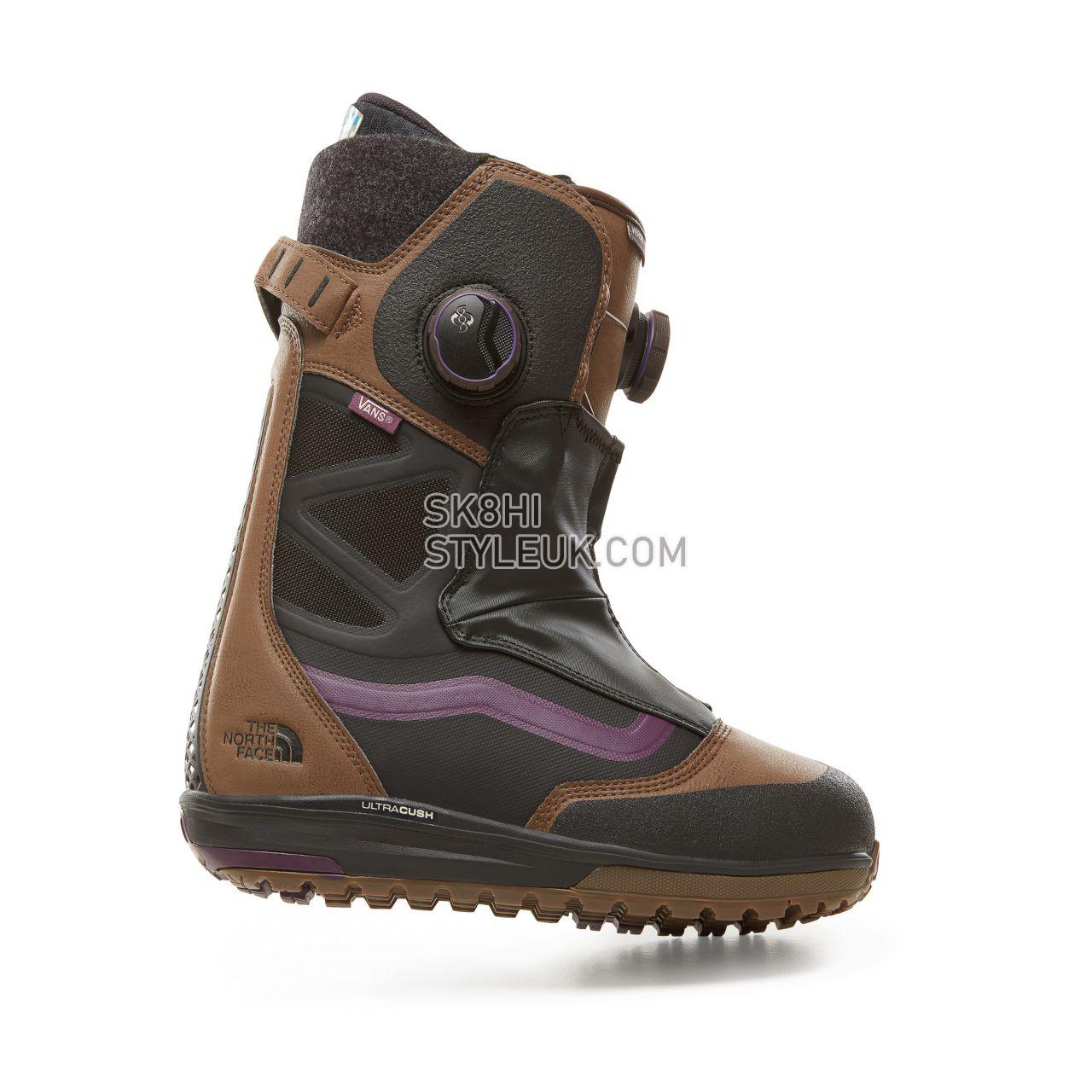 Vans x The North Face Blake Paul Verse Snowboots Mens Womens - Brown/Purple (Tnf / Blake Paul) VA3DIQREM Shoes