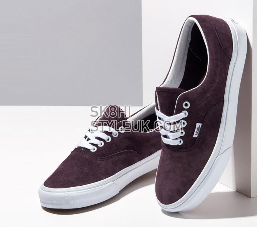 Vans Era Pig Suede Mens Womens - Pig Suede Wine Tasting VN0A5KX5BEF Shoes