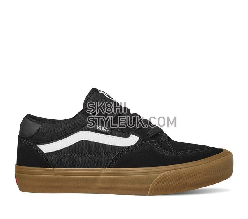 Vans Rowan Mens Womens - Black/Gum VN0A5JICB9M Shoes