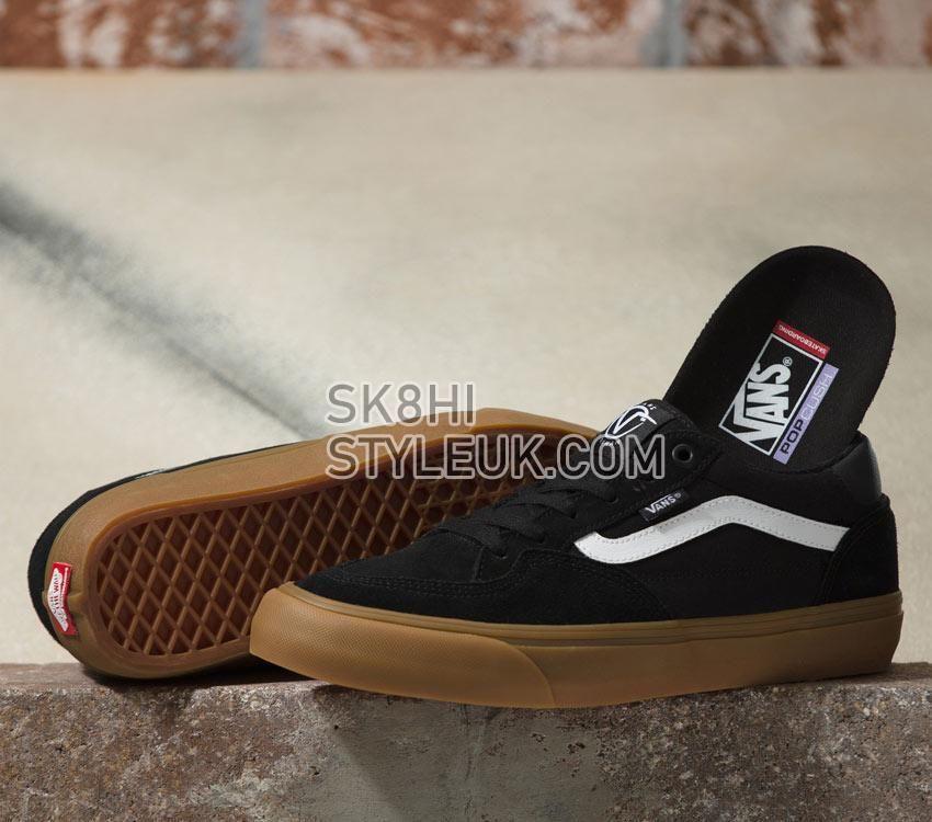 Vans Rowan Mens Womens - Black/Gum VN0A5JICB9M Shoes