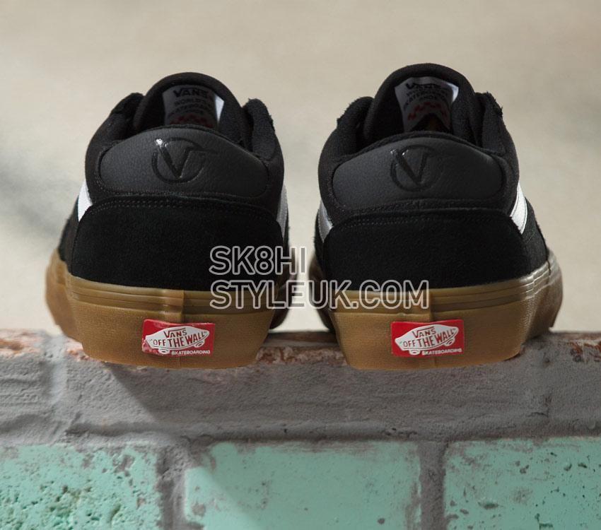 Vans Rowan Mens Womens - Black/Gum VN0A5JICB9M Shoes