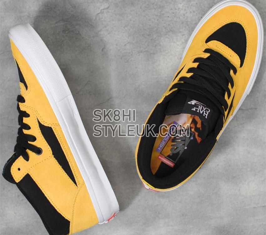 Vans x Bruce Lee Skate Half Cab Mens Womens - Bruce Lee Black/Yellow VN0A5FCDY23 Shoes