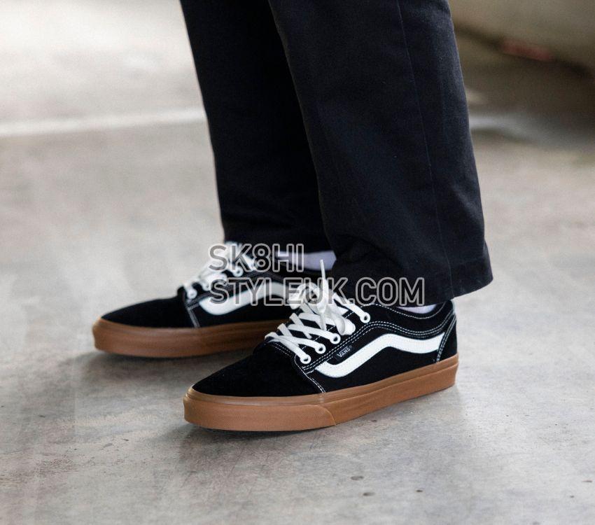 Vans Chukka Low Mens Womens - Black/Gum VN0A5KQZB9M Shoes