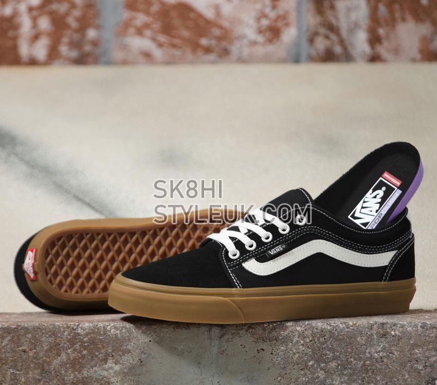 Vans Chukka Low Mens Womens - Black/Gum VN0A5KQZB9M Shoes