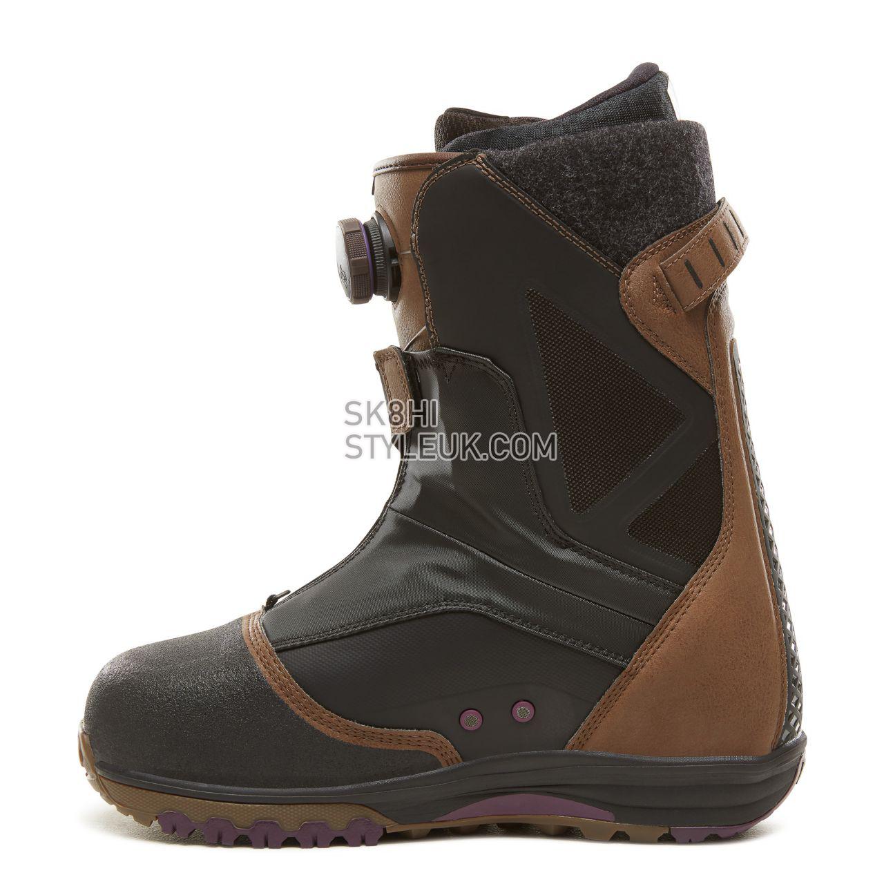 Vans x The North Face Blake Paul Verse Snowboots Mens Womens - Brown/Purple (Tnf / Blake Paul) VA3DIQREM Shoes