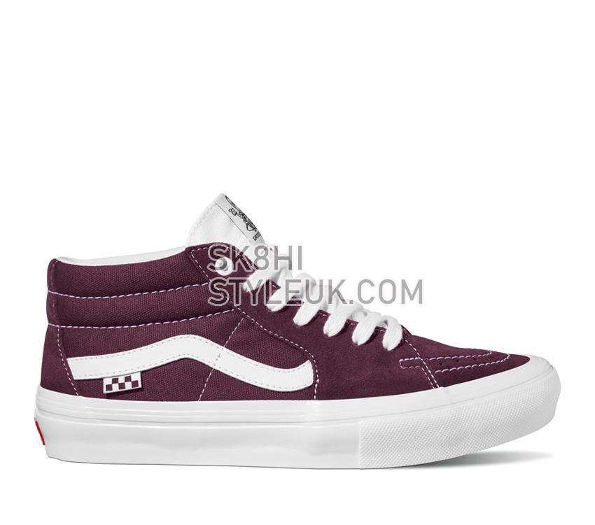 Vans Skate Grosso Mid Mens Womens - Wrapped Wine VN0A5FCGWNE Shoes