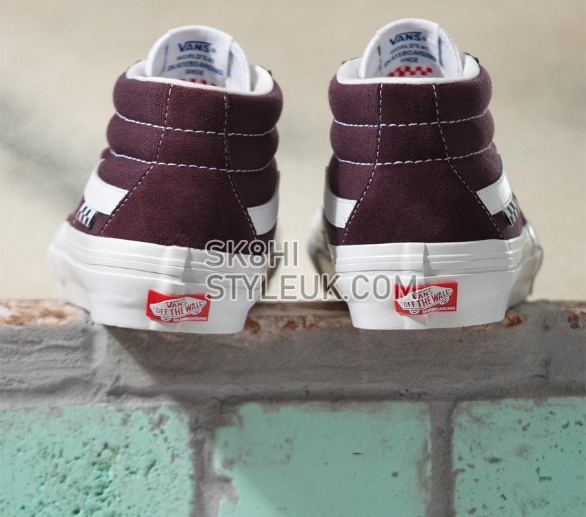 Vans Skate Grosso Mid Mens Womens - Wrapped Wine VN0A5FCGWNE Shoes