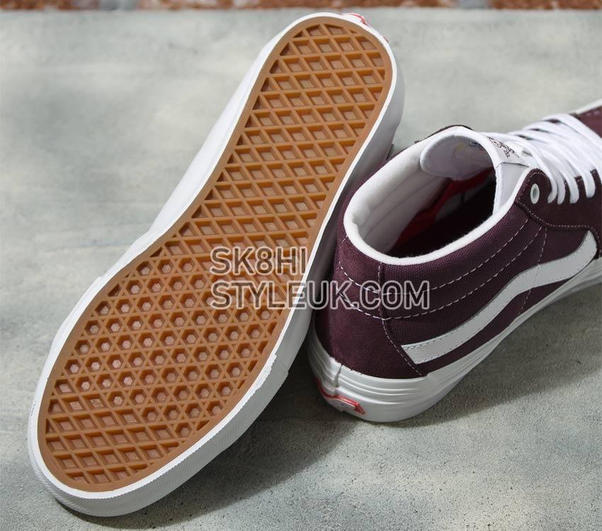 Vans Skate Grosso Mid Mens Womens - Wrapped Wine VN0A5FCGWNE Shoes