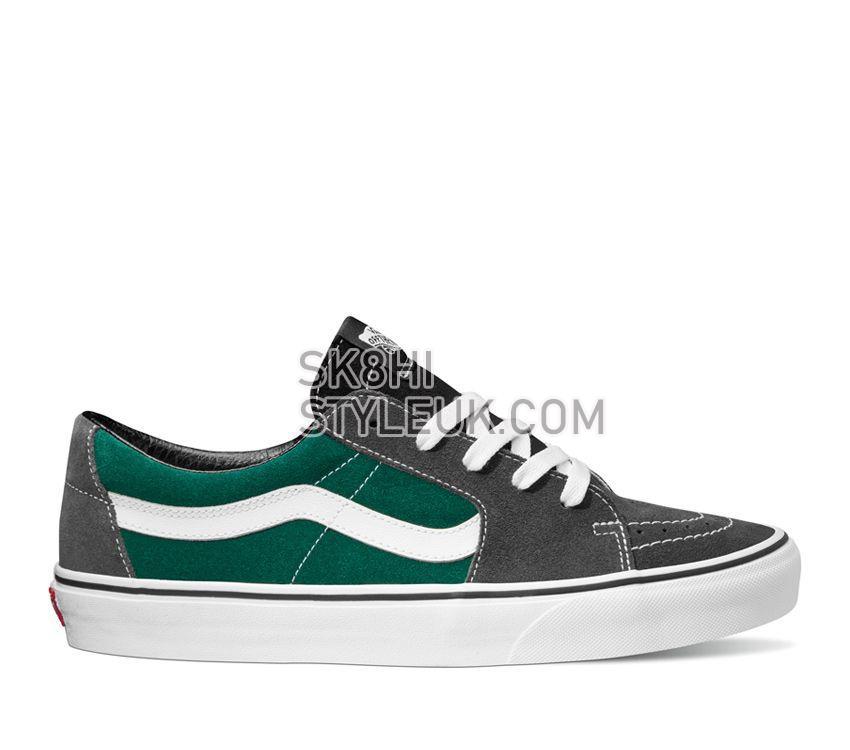 Vans Sk8-Low Mens Womens - Jungle Green/Charcoal VN0A5KXDJGC Shoes