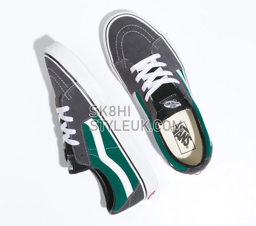 Vans Sk8-Low Mens Womens - Jungle Green/Charcoal VN0A5KXDJGC Shoes