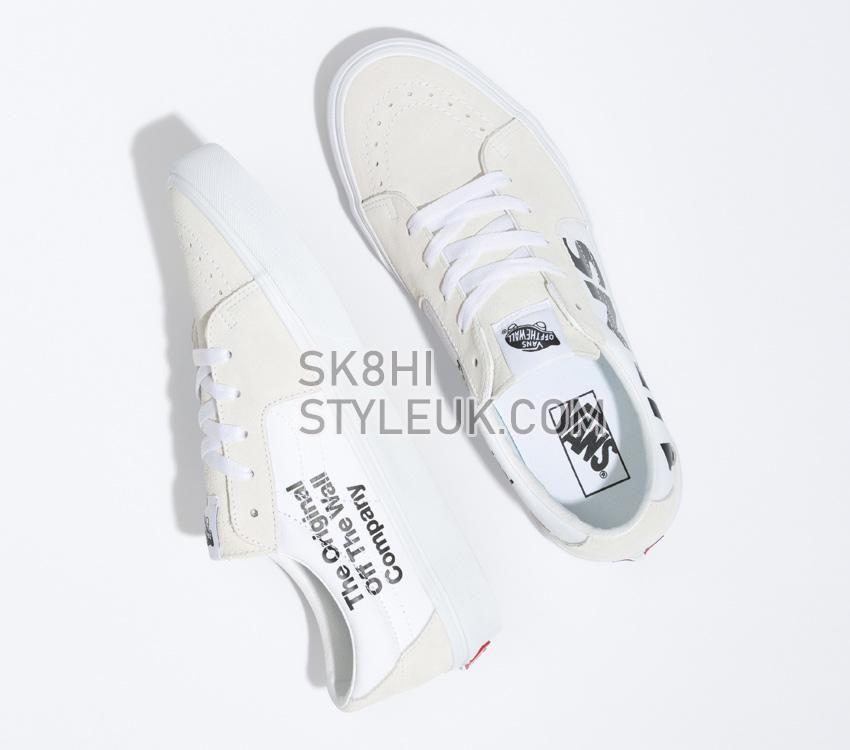 Vans Sk8-Low Mens Womens - Hi-Def White/Black VN0A4BVNYB2 Shoes