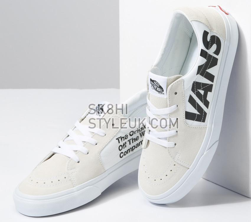 Vans Sk8-Low Mens Womens - Hi-Def White/Black VN0A4BVNYB2 Shoes