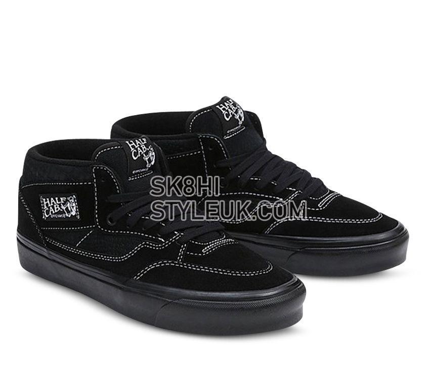 Vans Anaheim Factory Half Cab 33 Dx Mens Womens - Anaheim Factory OG Croc Emboss Black/Black VN0A5KX6BKA Shoes