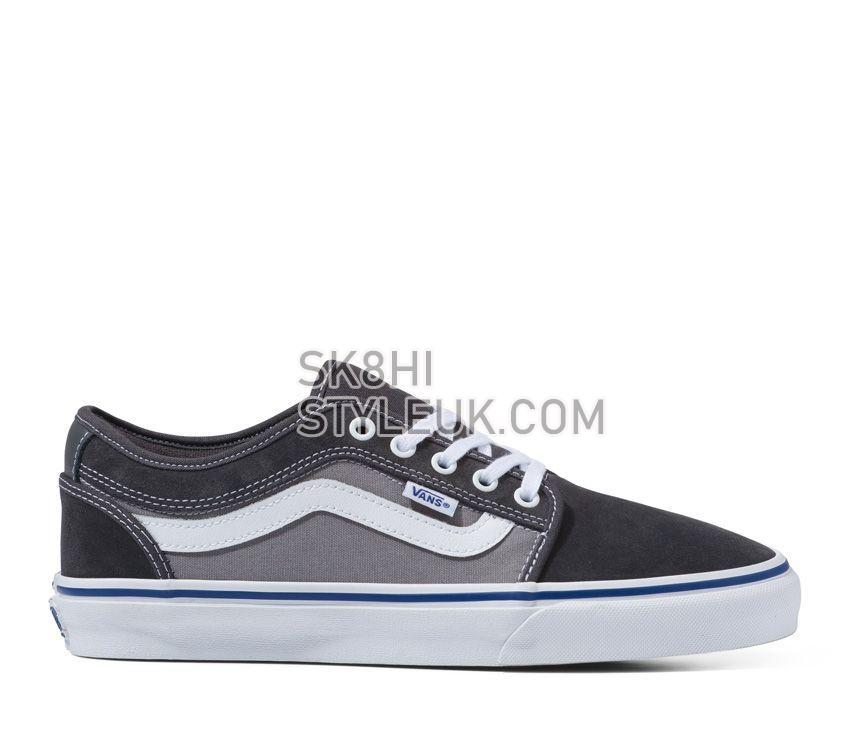 Vans Chukka Low Mens Womens - Asphalt/Blue VN0A5KQZACP Shoes