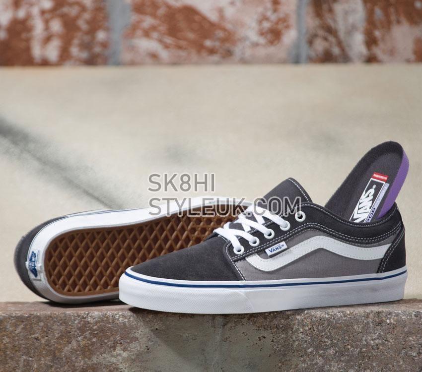 Vans Chukka Low Mens Womens - Asphalt/Blue VN0A5KQZACP Shoes