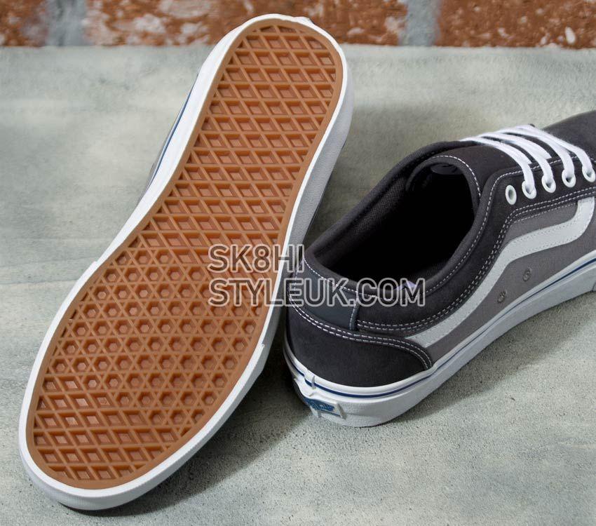 Vans Chukka Low Mens Womens - Asphalt/Blue VN0A5KQZACP Shoes