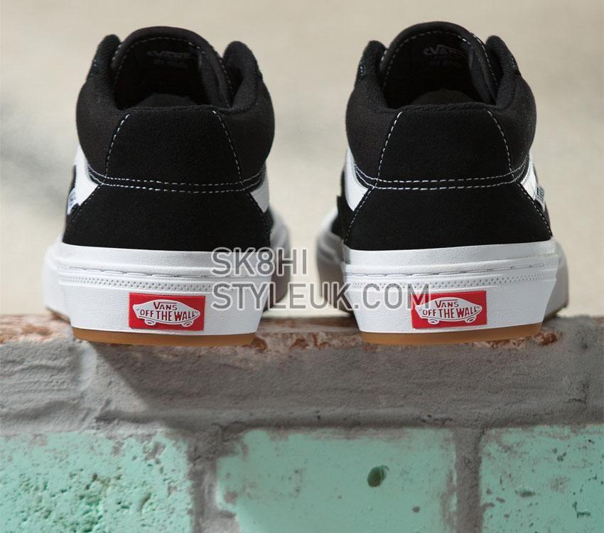 Vans Style 114 Mens Womens - Black/White VN0A4BXLBA2 Shoes