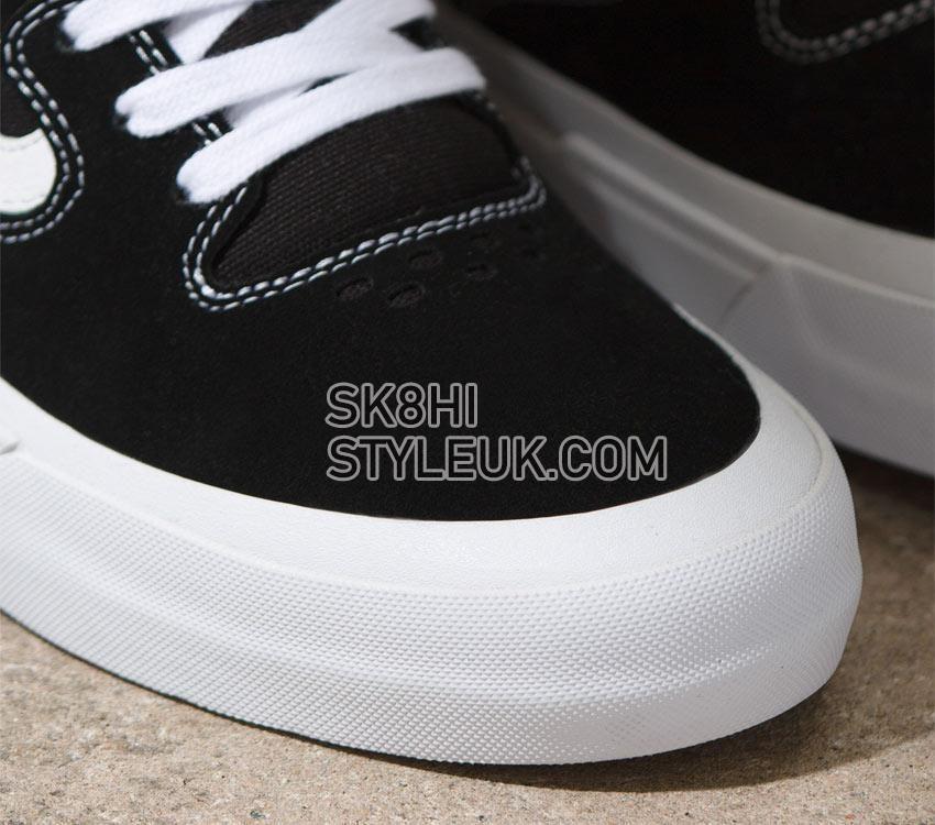 Vans Style 114 Mens Womens - Black/White VN0A4BXLBA2 Shoes