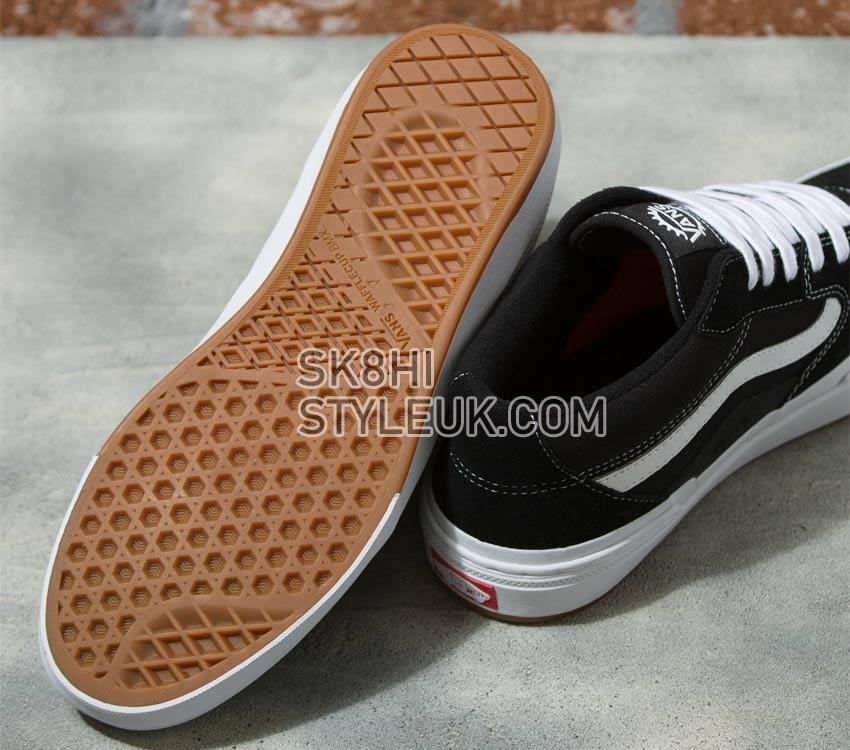 Vans Style 114 Mens Womens - Black/White VN0A4BXLBA2 Shoes