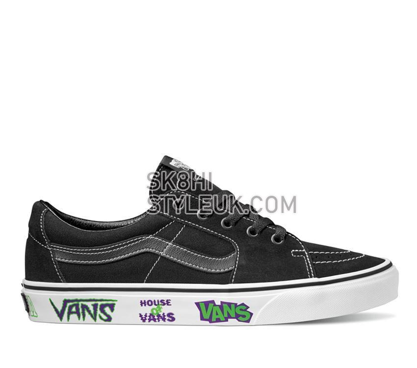 Vans Sk8-Low Live At Hov Mens Womens - Live At Hov Black/White VN0A5KXDMCG Shoes