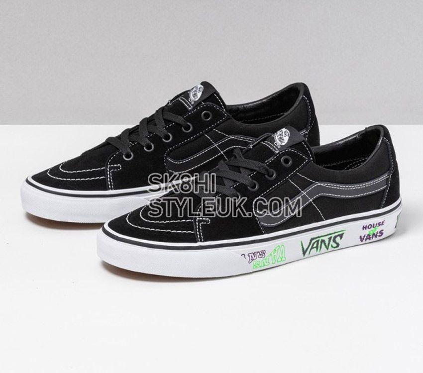 Vans Sk8-Low Live At Hov Mens Womens - Live At Hov Black/White VN0A5KXDMCG Shoes