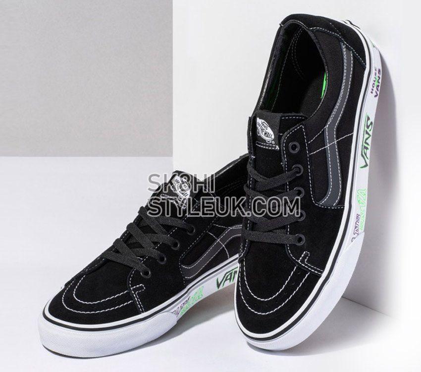 Vans Sk8-Low Live At Hov Mens Womens - Live At Hov Black/White VN0A5KXDMCG Shoes