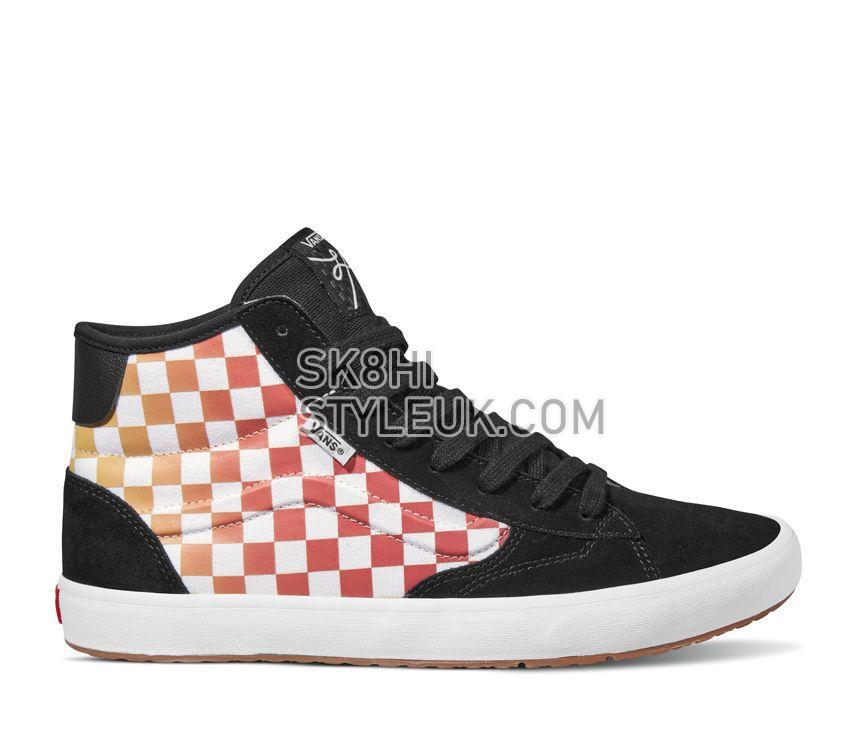 Vans The Lizzie Mens Womens - Checkerboard Black/Multi VN0A4BX1BML Shoes