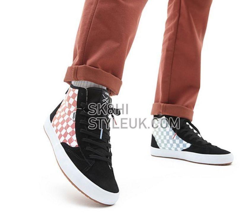 Vans The Lizzie Mens Womens - Checkerboard Black/Multi VN0A4BX1BML Shoes