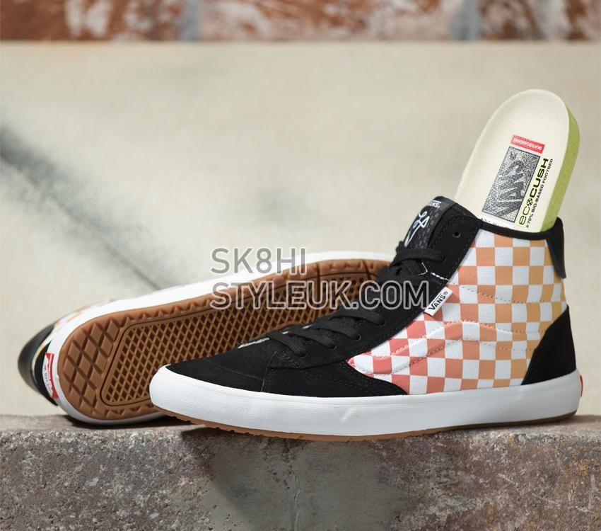 Vans The Lizzie Mens Womens - Checkerboard Black/Multi VN0A4BX1BML Shoes